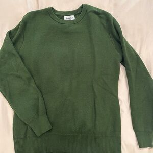 Green Crewneck Sweater - Medium